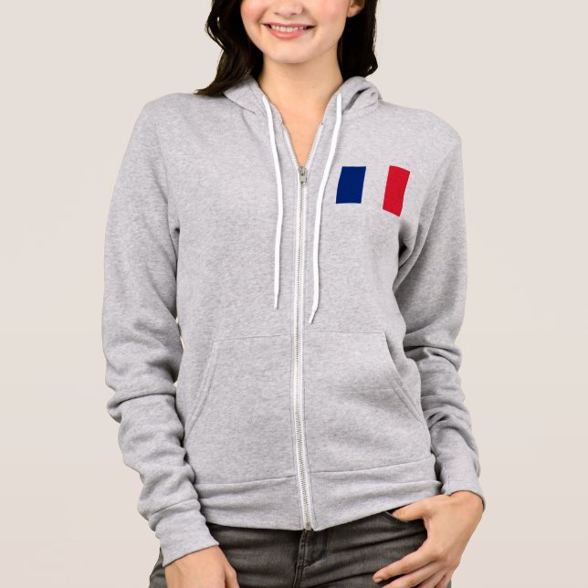 France Flag Hoodie (Vorderseite)