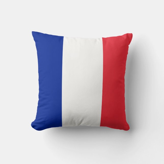 France Flag Kissen (Vorderseite)
