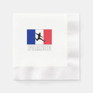 France Football Soccer National Team Serviette