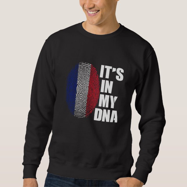 France French Flag Paris French Parents Travel Gui Sweatshirt (Vorderseite)