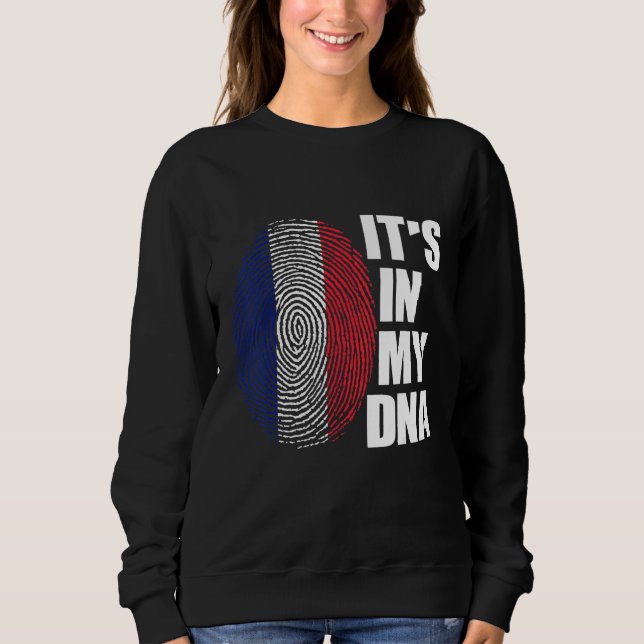 France French Flag Paris French Parents Travel Gui Sweatshirt (Vorderseite)