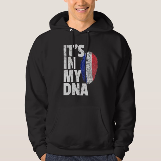 France French Flag   Pride Country Home Nation   Hoodie (Vorderseite)