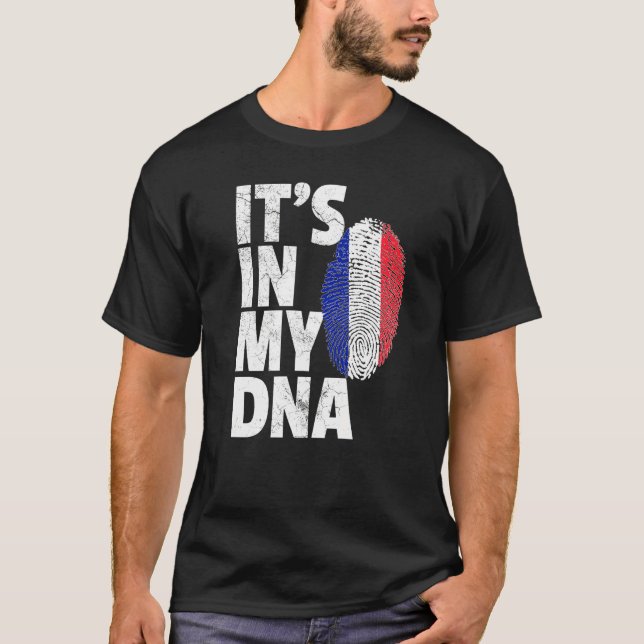 France French Flag  Pride Country Home Nation T-Shirt (Vorderseite)