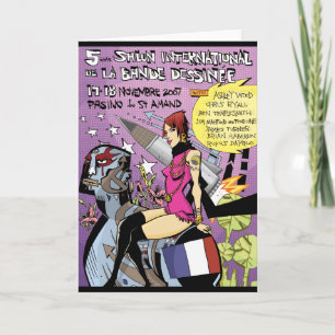 France Greeting Card Karte