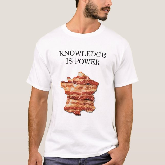 France is Bacon! T-Shirt (Vorderseite)