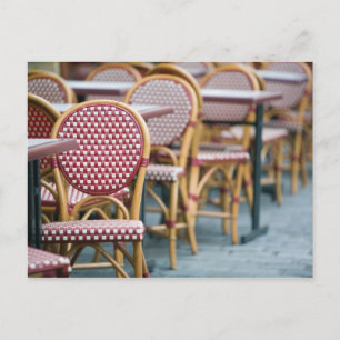 FRANCE, PARIS, Montmartre: Place du Tertre, Café Postkarte
