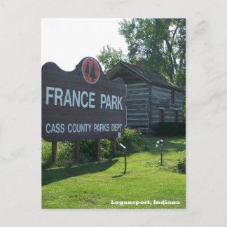 France Park Indiana Postcard Postkarte