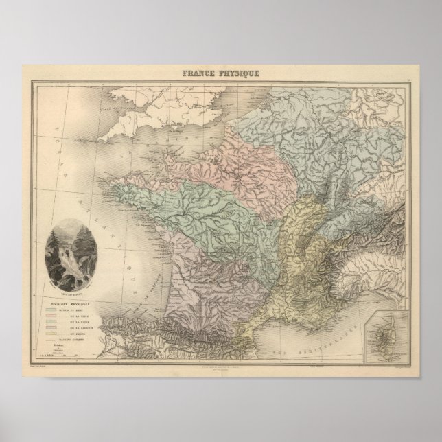 France Physique Poster (Vorne)