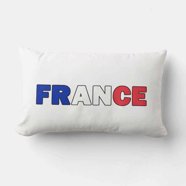 France Pillow Lendenkissen (Vorderseite)