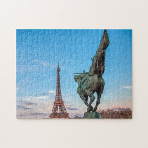 France Reborn Statue on Pont de Bir-Hakeim - Paris Puzzle
