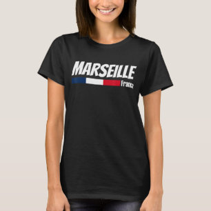 France Reisen Liebe Frankreich Marseille F T-Shirt