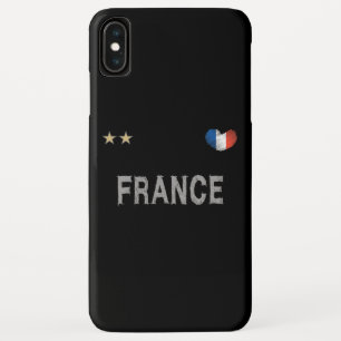 France Soccer Football Fan Shirt Herz Case-Mate iPhone Hülle