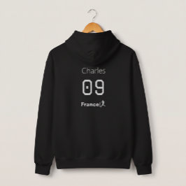 France Soccer Personalized Name Number Jersey Hoodie