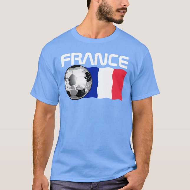 France Soccer T - Shirt (Vorderseite)