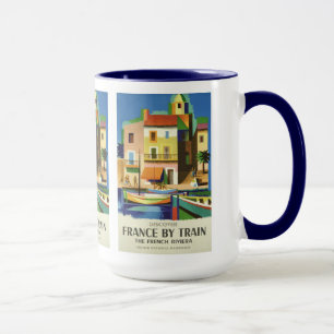 FRANCE Vintage Reise Tasse
