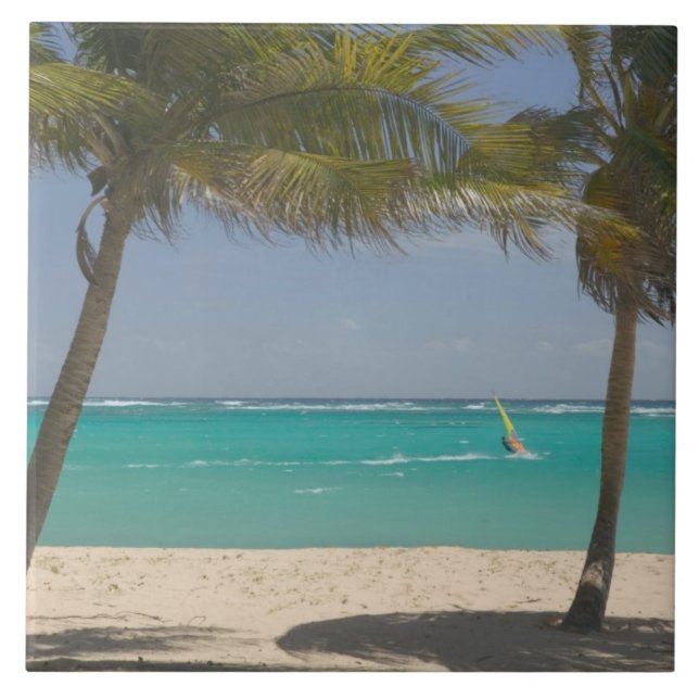 France West Indies, Guadaloupe, Marie, Galante 2 Fliese (Vorderseite)