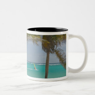 France West Indies, Guadaloupe, Marie, Galante 2 Zweifarbige Tasse