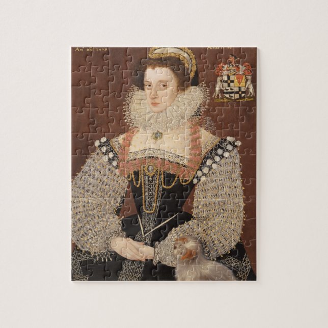 Frances Clinton, Dame Chandos (1552-1623) 1579 (oi Puzzle (Vertikal)