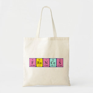Frances Periodic Table name tobag Tragetasche