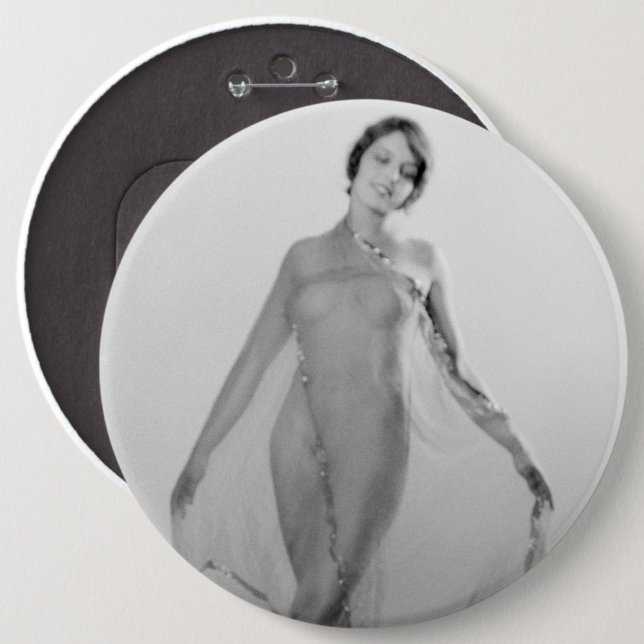 Francesca a Bella Ragazza, Schöne Italienische Gir Button (Vorne & Hinten)