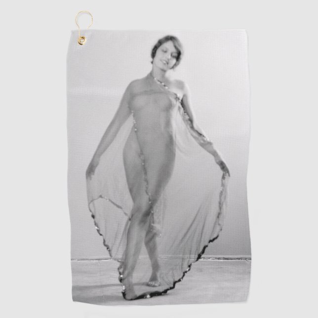 Francesca a Bella Ragazza, Schöne Italienische Gir Golfhandtuch (Vorderseite)