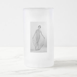 Francesca a Bella Ragazza, Schöne Italienische Gir Mattglas Bierglas