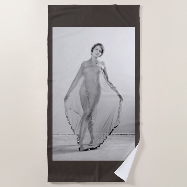 Francesca a Bella Ragazza, Schöne Italienische Gir Strandtuch (Vorderseite)