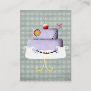 Francesca Cake Business Card Visitenkarte