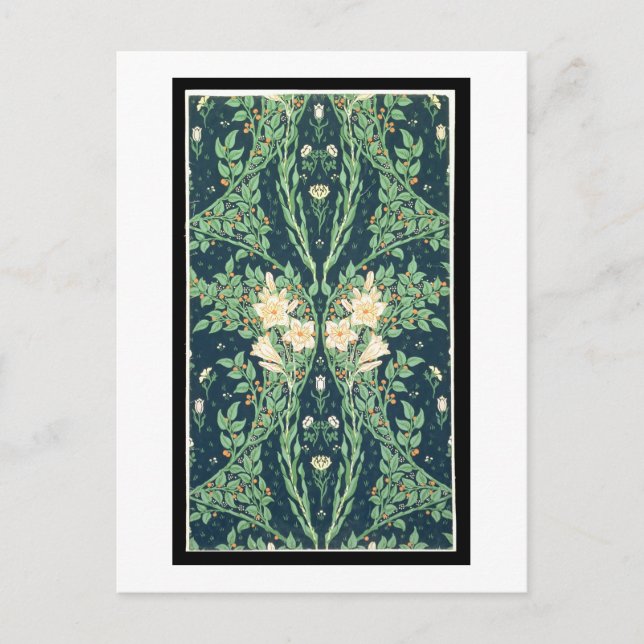 Francesca Wallpaper Design Postkarte (Vorderseite)