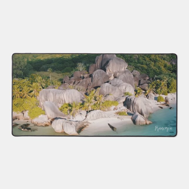 Francesca's Beachy Desk Pad Schreibtischunterlage (Vorderseite)