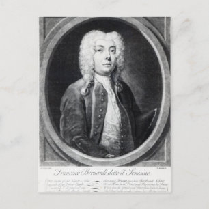Francesco Bernardi Senesino Postkarte