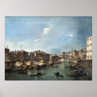 Francesco Guardi Grand Canal mit Rialto