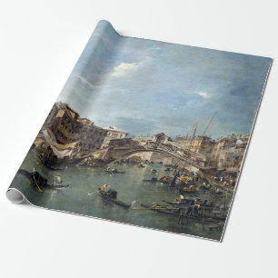 Francesco Guardi Großer Kanal mit Rialto Geschenkpapier