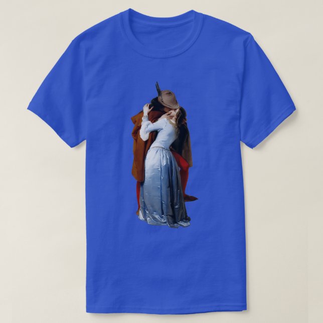Francesco Hayez The Kiss T-Shirt (Design vorne)