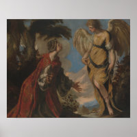 Francesco Maffei - Hagar und der Engel