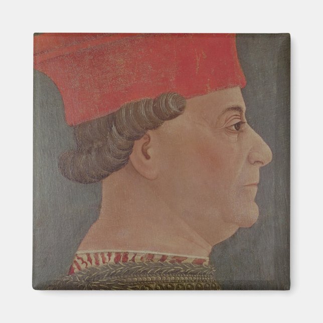Francesco Sforza Herzog von Mailand Magnet (Vorne)