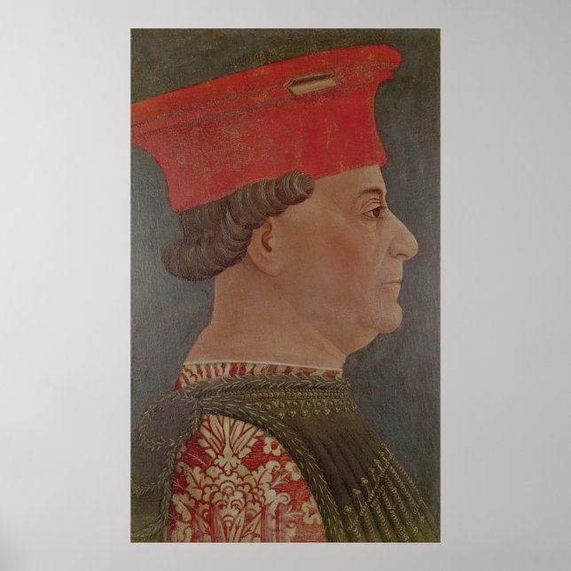 Francesco Sforza Herzog von Mailand Poster (Vorne)