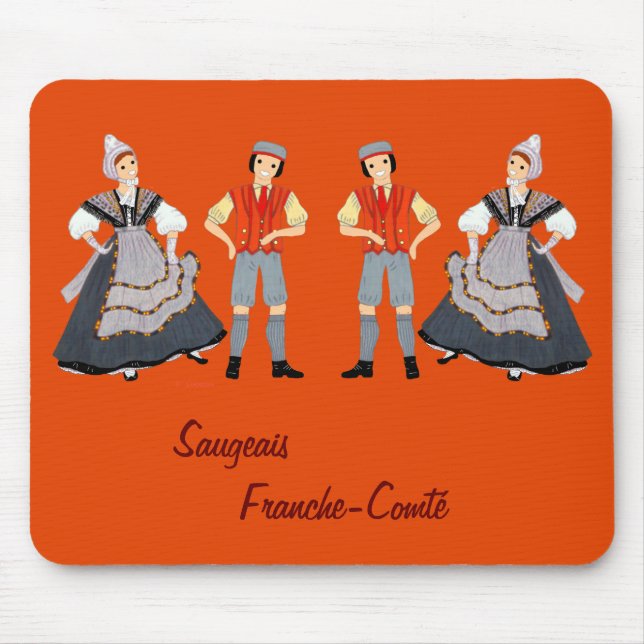 Franche-Comté, Franc Mousepad (Vorne)