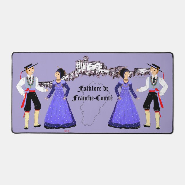 Franche County Schreibtischunterlage (Vorderseite)