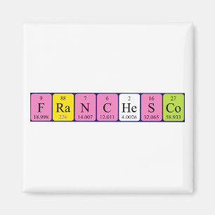 Franchesco Periodenmagnet Magnet