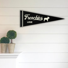 Franchies Retro Script Personalisiert - Schwarz