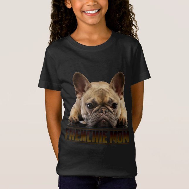 Franchisenmutter | Französische Bulldogin-Mama-Ges T-Shirt (Vorderseite)