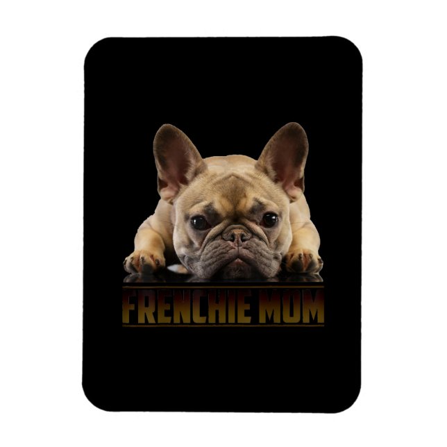Franchisenmutter | Französische Bulldogmama-Gesche Magnet (Vertikal)