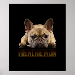 Franchisenmutter Französische Bulldogmama-Gesche Poster