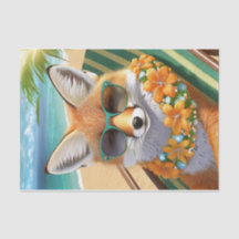 Francie Fox im Paradies, Sommer-Spaß! Seidenpapier