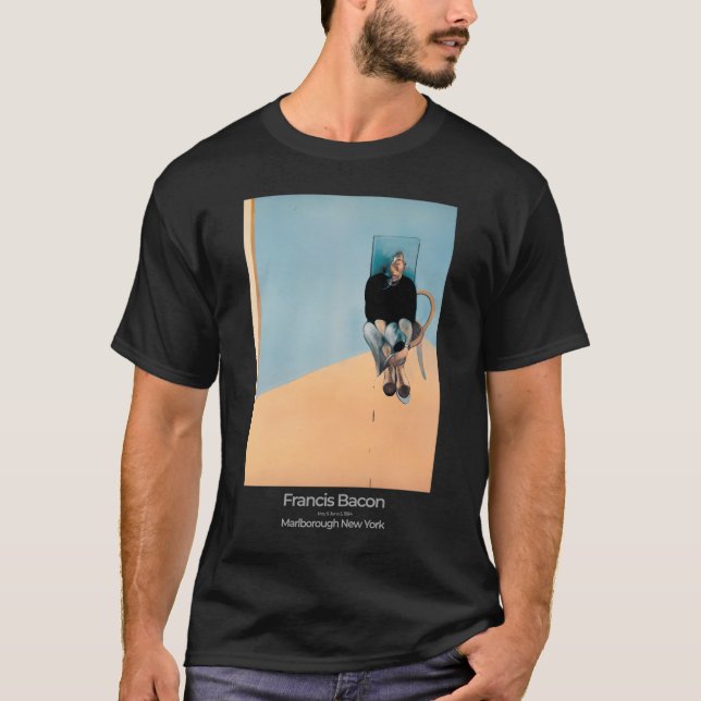 Francis Bacon Exhibition Art Poster 1984 - Studie  T-Shirt (Vorderseite)