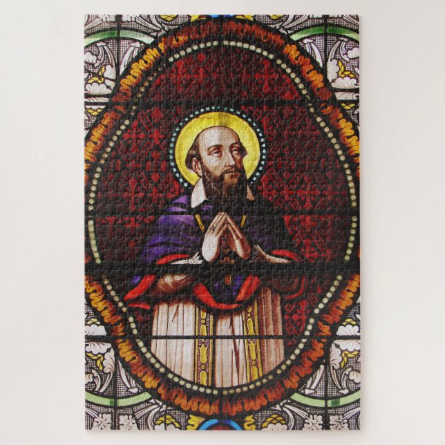 Francis de Sales Bishop von Genf Puzzle (Vertikal)