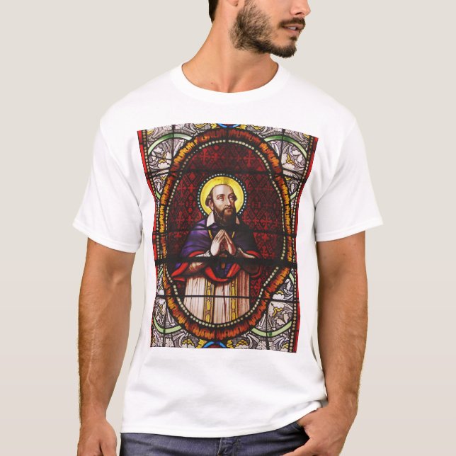 Francis de Sales Bishop von Genf T-Shirt (Vorderseite)