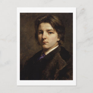 Francis Frank Holl Self Portrait Postkarte