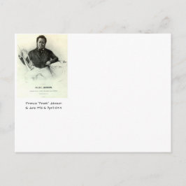 Francis "Frank" Johnson Postkarte